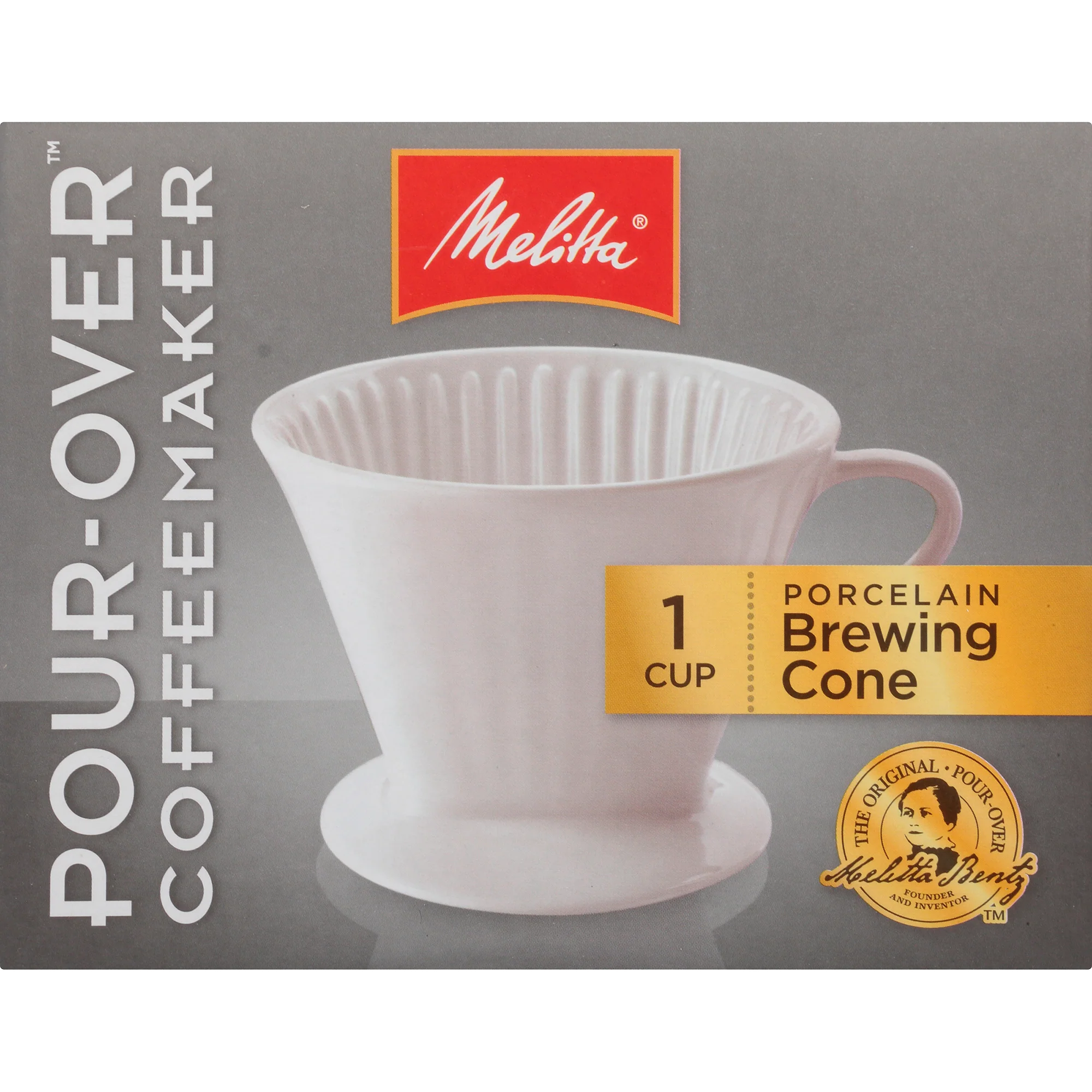 1-Cup Porcelain Pour-Over™ Coffeemaker - Image 8