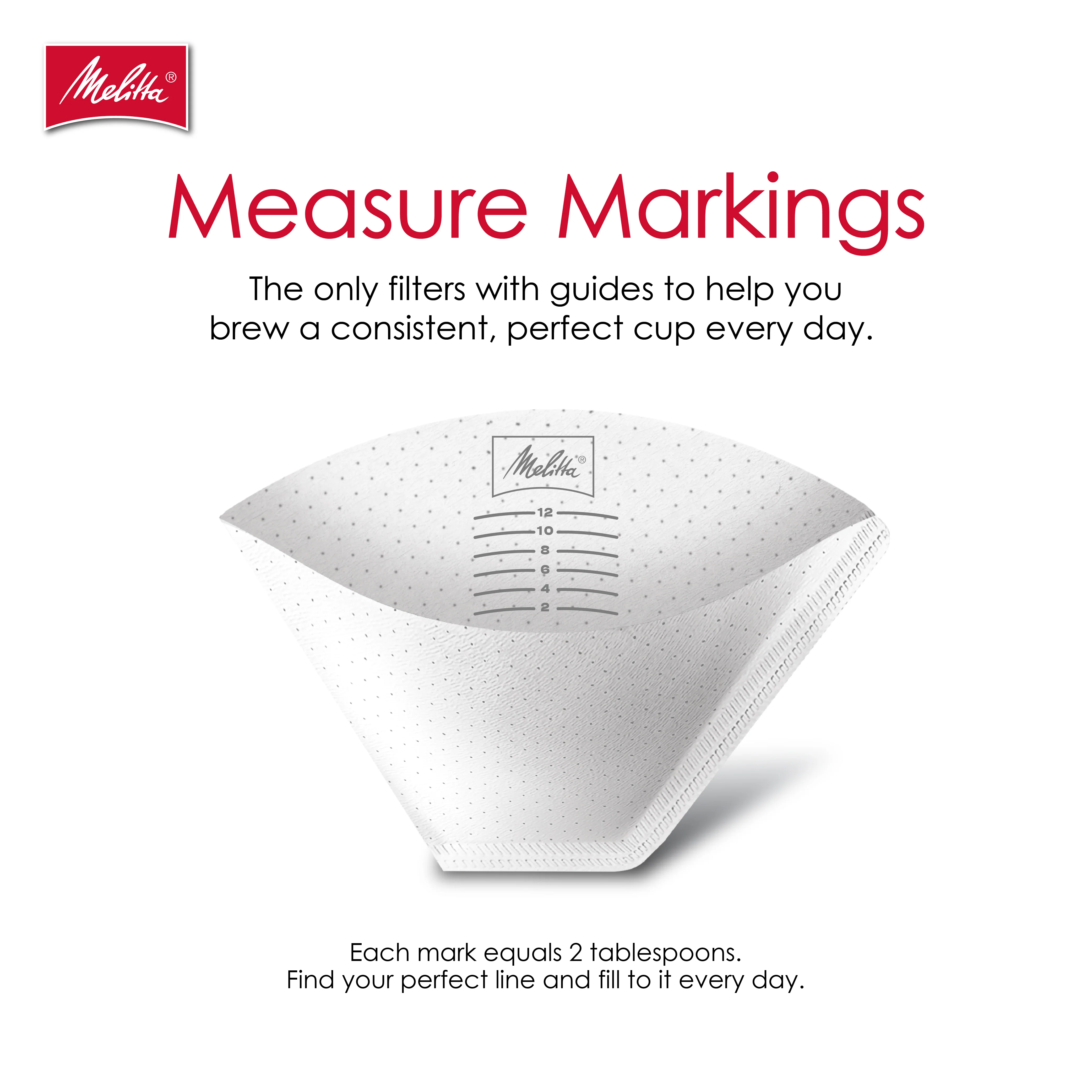 #4 Cone Filter Paper White - Measure Markings - 40 Count - Image 9