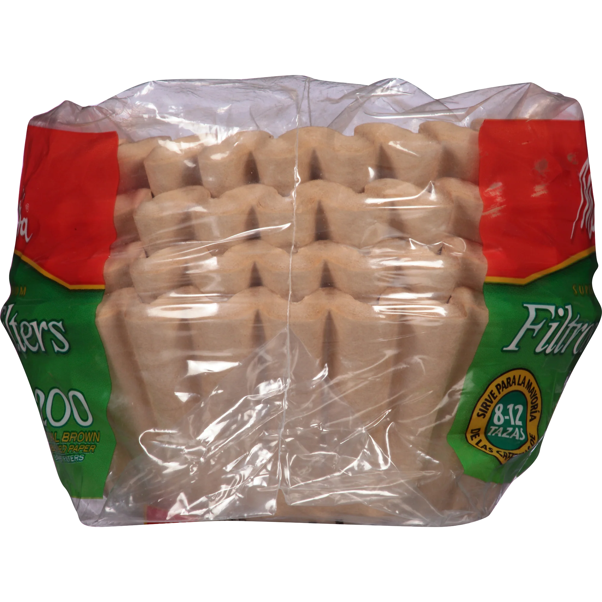 8-12 Cup Basket Filter Paper Natural Brown - 200 Count - Image 6
