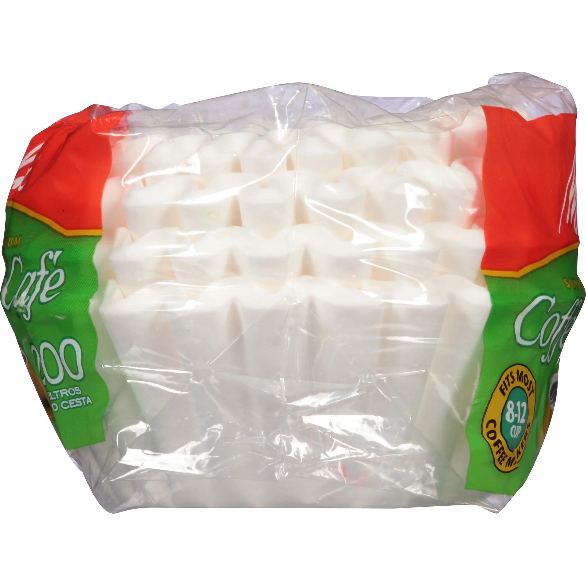 8-12 Cup Basket Filter Paper White - 200 Count - Image 6