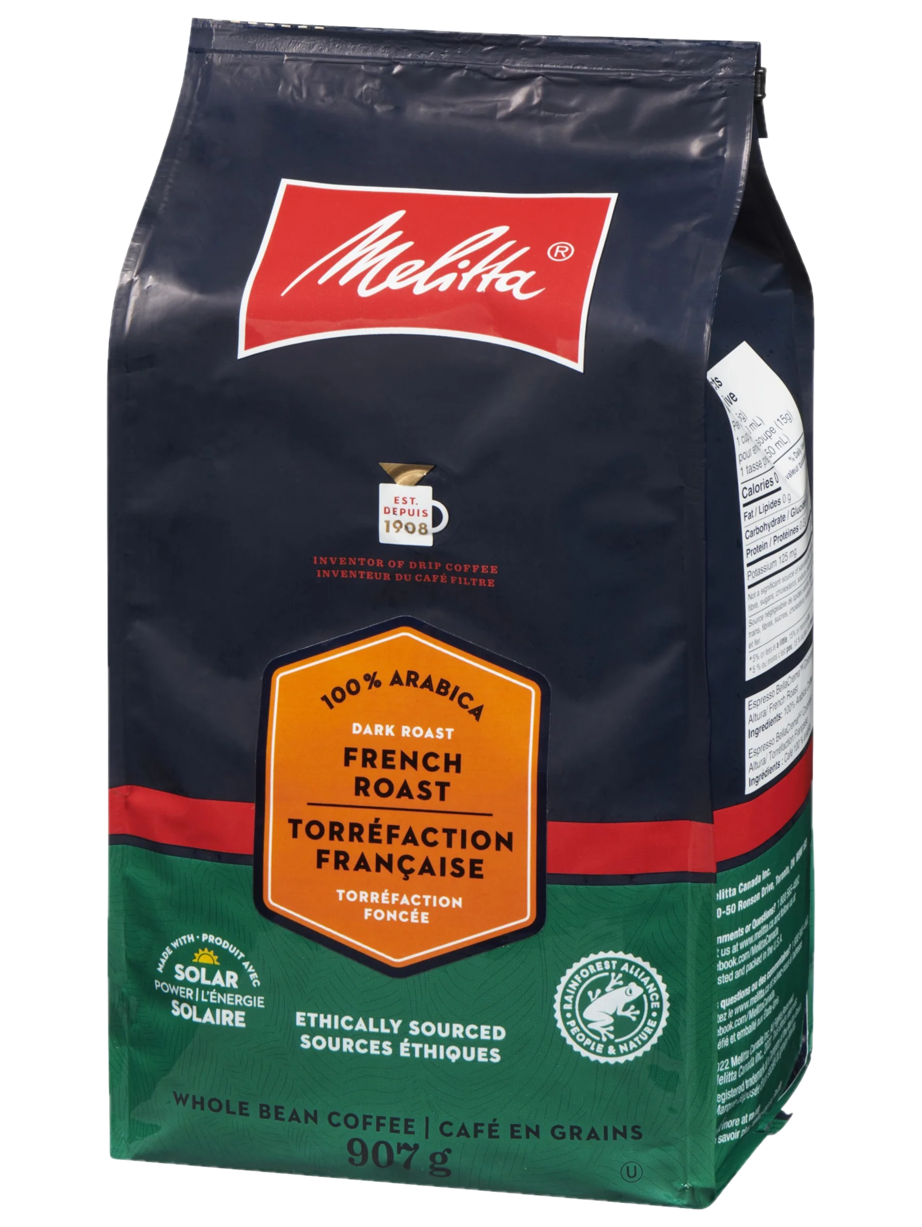 French Roast Whole Bean - Rainforest Alliance Certified - 2lb - Image 2