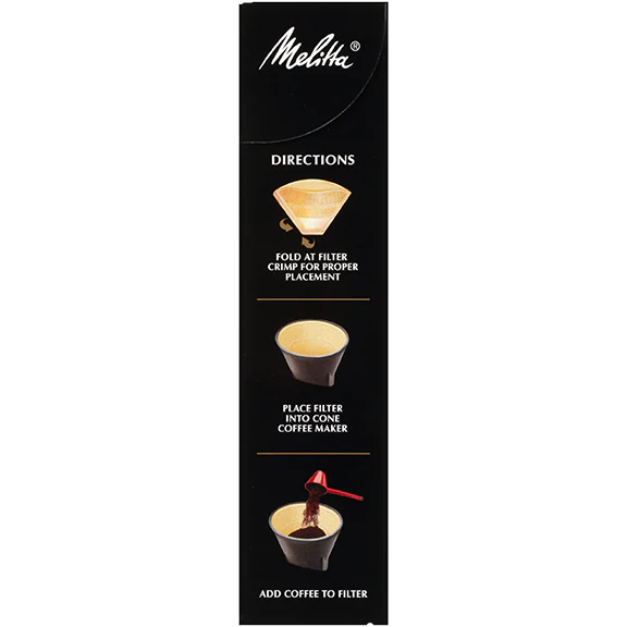 Melitta No. 4 Gourmet Filter Paper fits all 8-12 Cup Cone Coffeemakers that take #4 filters - Image 5