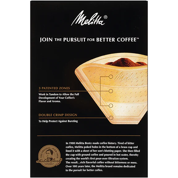 Melitta No. 4 Gourmet Filter Paper fits all 8-12 Cup Cone Coffeemakers that take #4 filters - Image 6