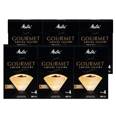 Melitta No. 4 Gourmet Filter Paper fits all 8-12 Cup Cone Coffeemakers that take #4 filters - Image 7