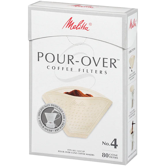 Melitta No. 4 Pour-Over Coffee Filters - Image 3