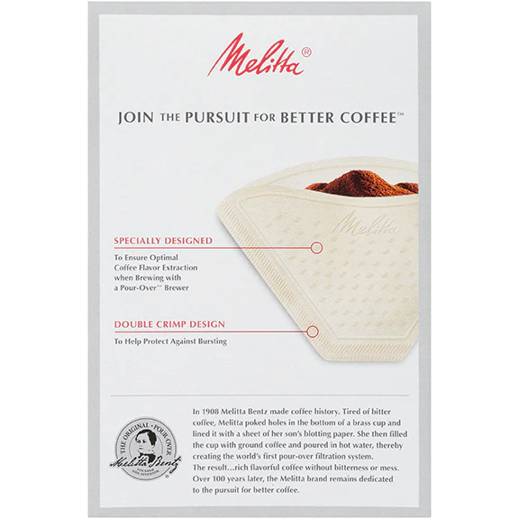 Melitta No. 4 Pour-Over Coffee Filters - Image 7