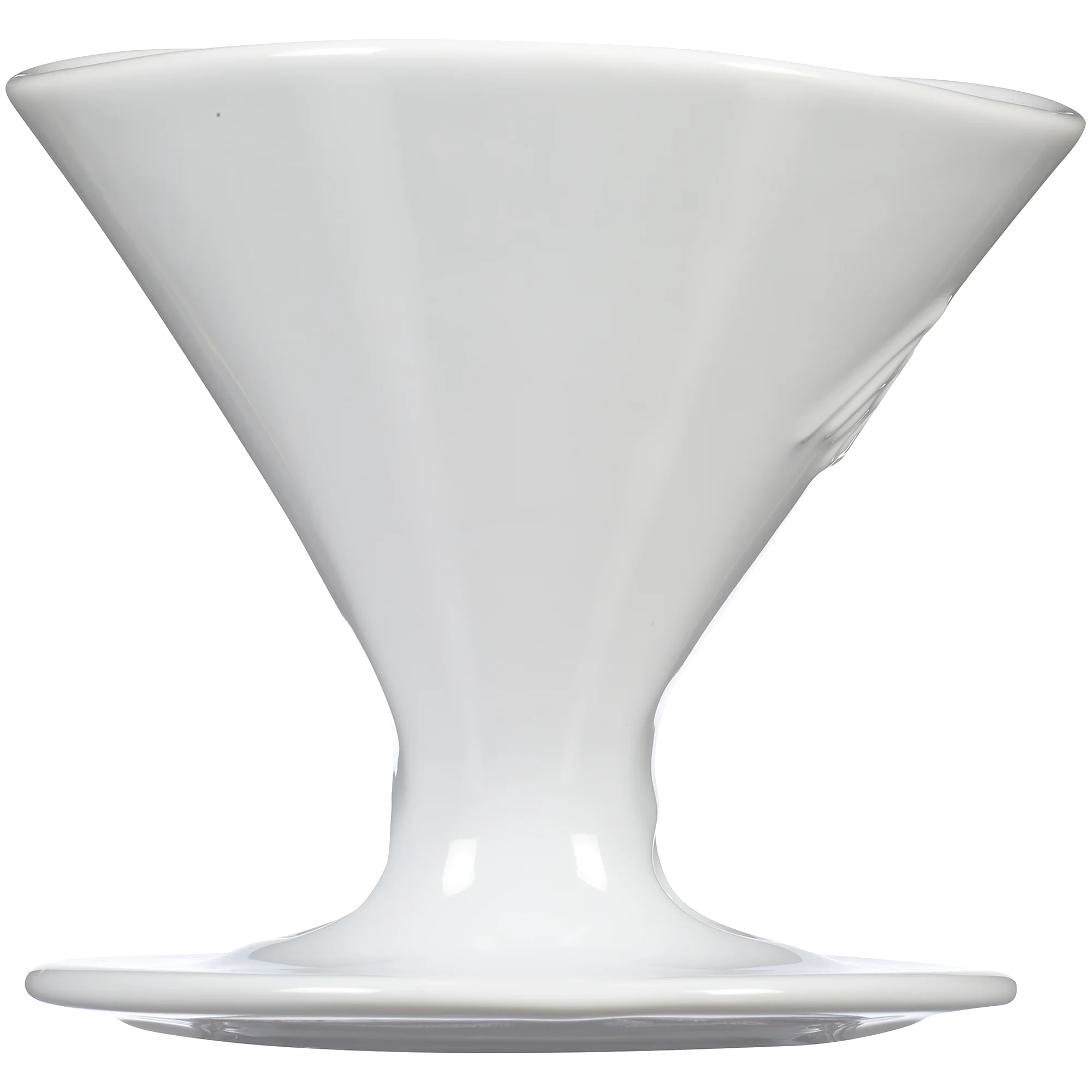 Signature Series 1-Cup Pour-Over Coffeemaker - Porcelain, White - Image 3