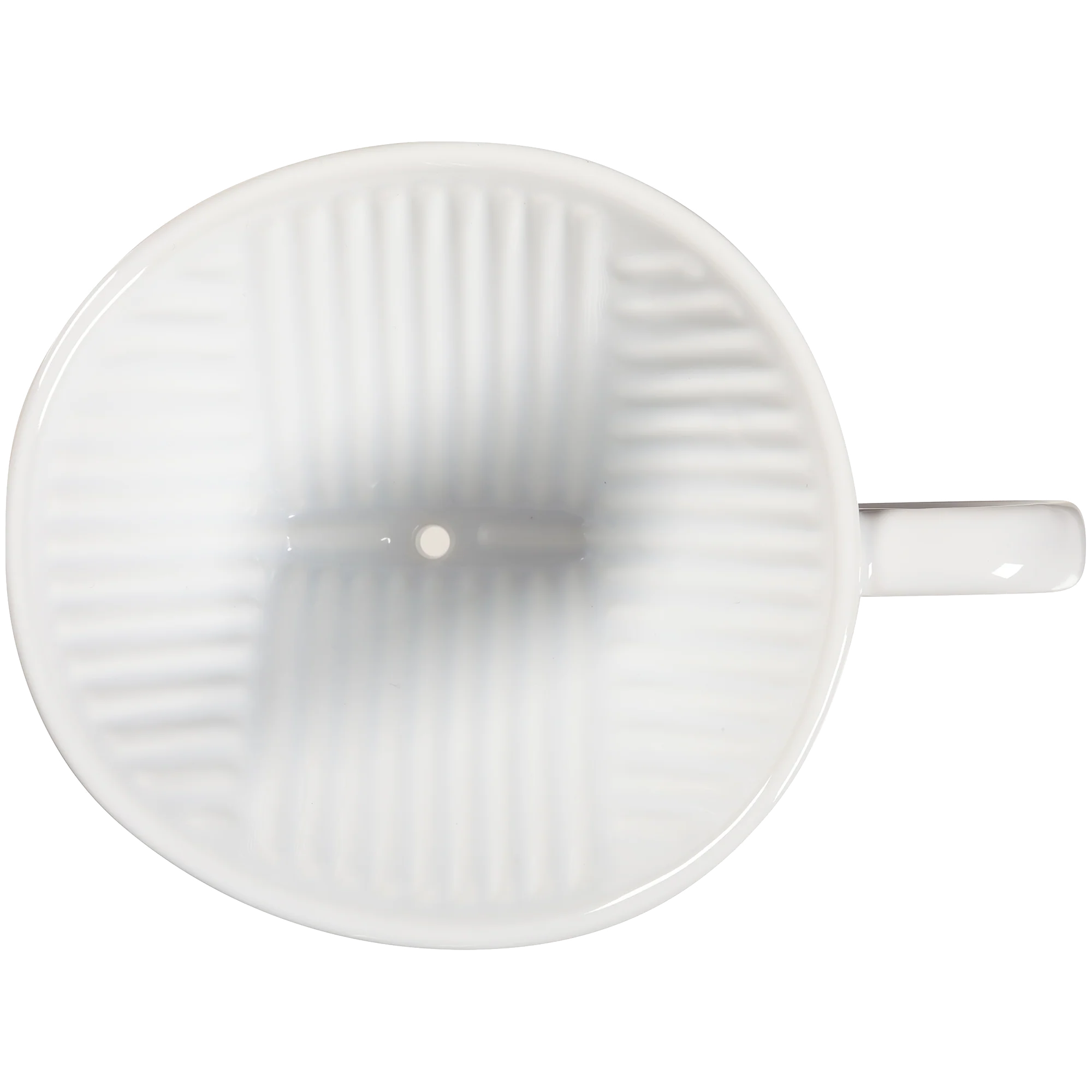 Signature Series 1-Cup Pour-Over Coffeemaker - Porcelain, White - Image 7