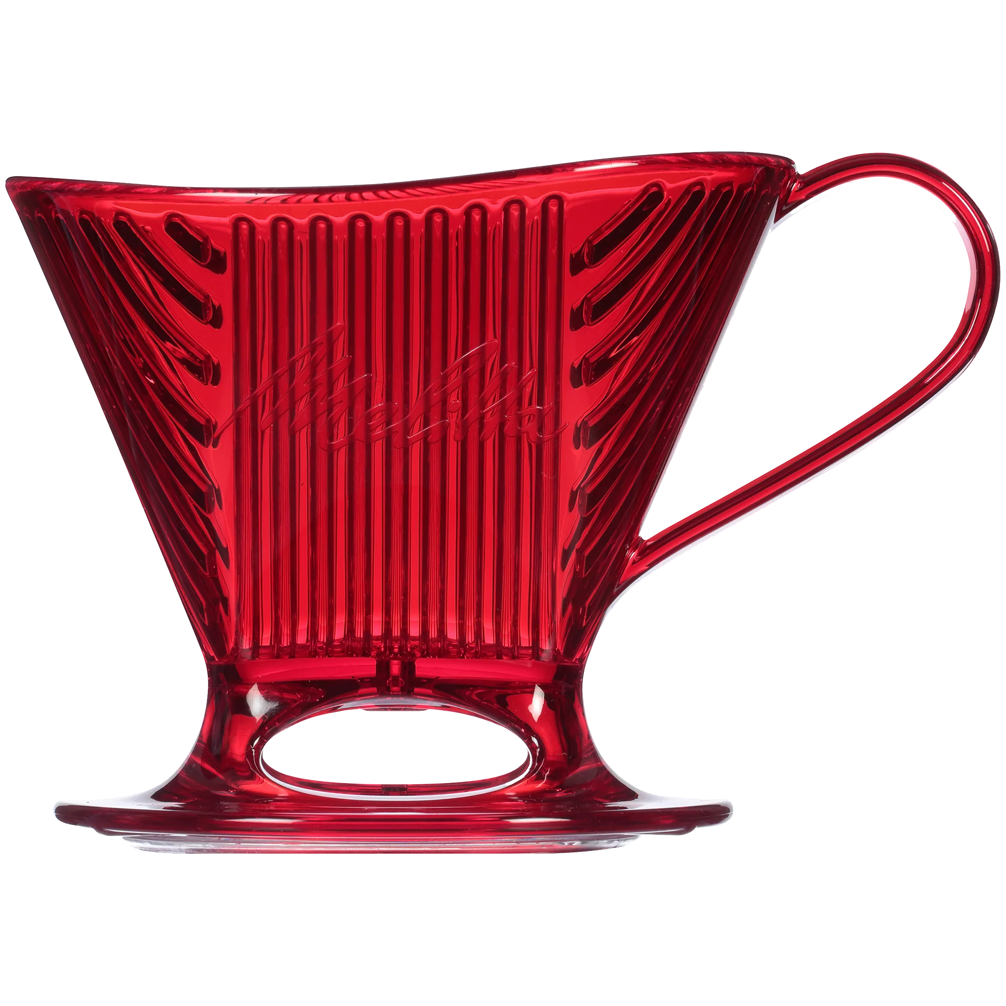 Signature Series 1-Cup Pour-Over Coffeemaker - Tritan™ Translucent Red - Image 3
