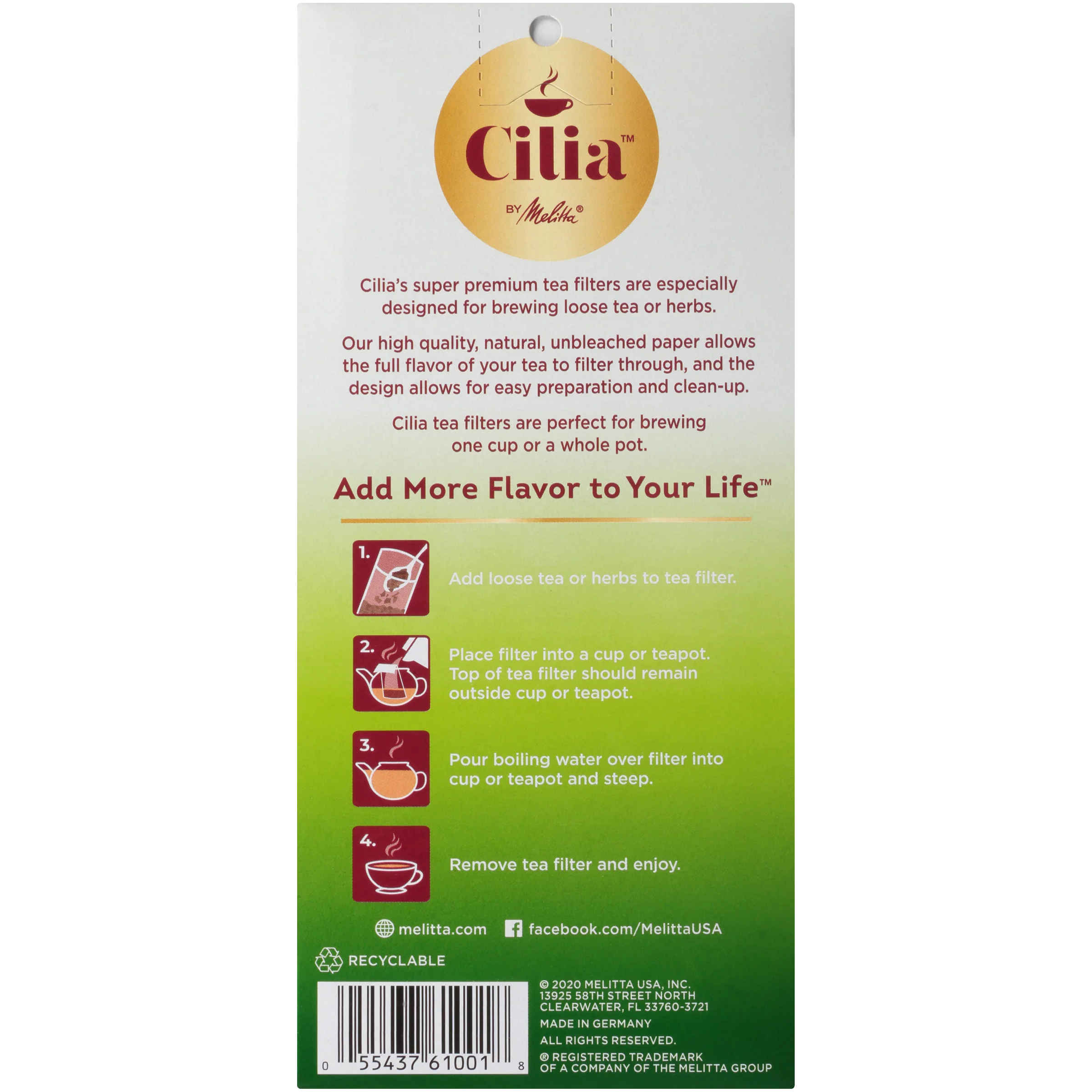 Tea Filter Paper - 40 Count - Image 3
